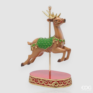 Decoro Renna Giostra EDG h.46 cm.
