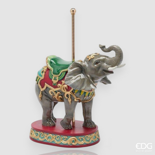 Decoro Elefante Giostra EDG h.44 cm.