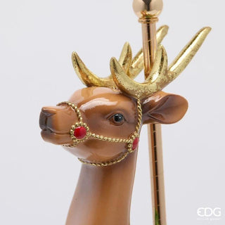 Decoro Renna Giostra EDG h.46 cm.