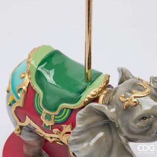 Decoro Elefante Giostra EDG h.44 cm.