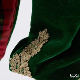 Decoro Soldatino Natalizio Rosso e Verde EDG h.96 cm.