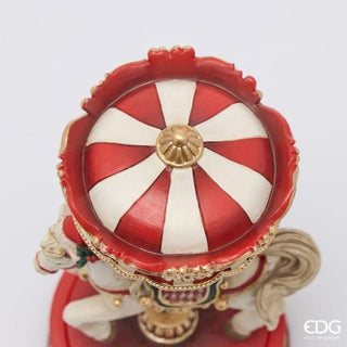 Carillon Cavallo Giostra EDG h.24 cm.