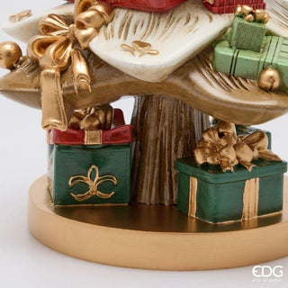 Decoro Pino con Regali EDG h.35 cm.