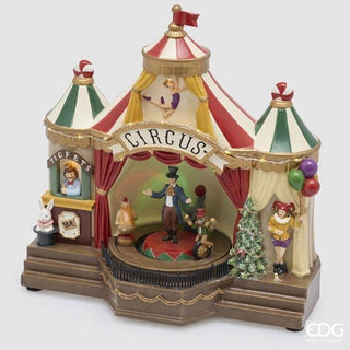 Diorama Circo Led EDG h.26 cm.