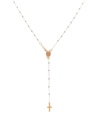 Rosario Con Sfere In Oro Giallo 18 kt
