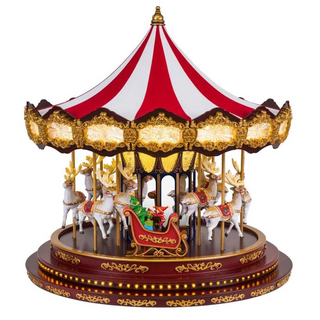 Christmas Carousel Deluxe Mr. Christmas h.43 cm.