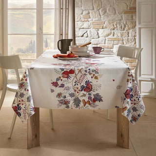 Tovaglia Antimacchia Volterra L'Oca Nera 155x180 cm. (per 6 posti)