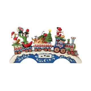 Mickey and Friends Christmas Train Disney Britto h.22 cm.