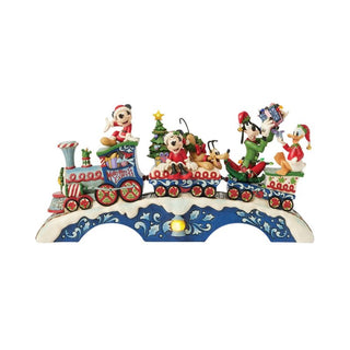 Mickey and Friends Christmas Train Disney Britto h.22 cm.
