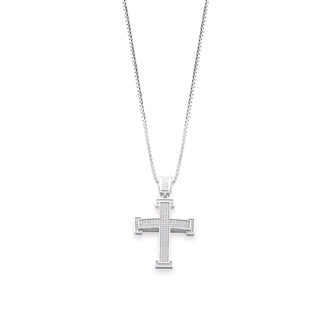 Collana Croce “Cross” in Argento 925%