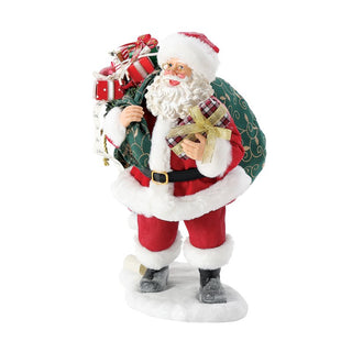 Babbo Natale Sharing the Load Enesco h.25.5 cm.