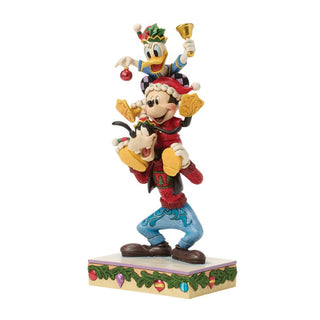 Topolino, Paperino e Pippo Disney h. 22 cm.