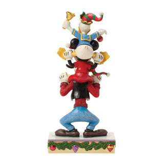 Topolino, Paperino e Pippo Disney h. 22 cm.