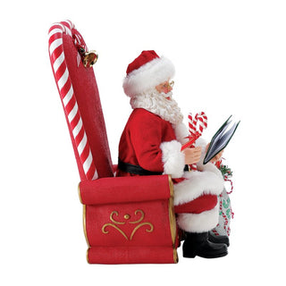 Santa Claus at the Mall Enesco h.25.5 cm.