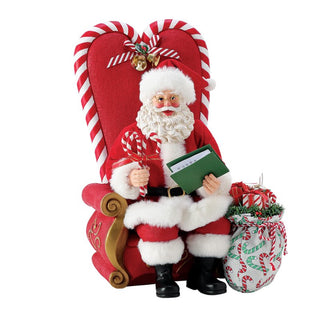 Santa Claus at the Mall Enesco h.25.5 cm.
