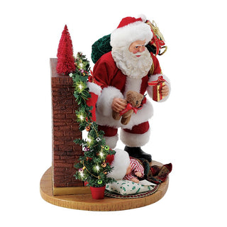 Santa Claus Visions of Sugar Plums Enesco h.25.5 cm.