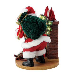Santa Claus Visions of Sugar Plums Enesco h.25.5 cm.