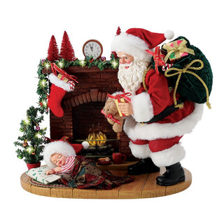 Santa Claus Visions of Sugar Plums Enesco h.25.5 cm.
