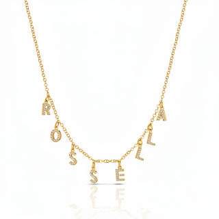 Collana Personalizzabile Con Nome Gold In Argento925 %
