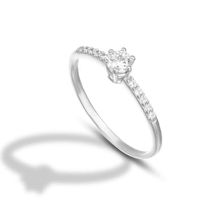 Anello Solitario Endless Love Dana L’Or 9 Carati