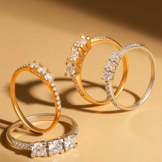 Anello Trilogy Endless Love Dana L’Or 9 Carati