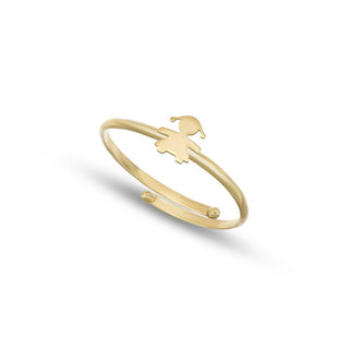 Anello Regolabile Bimba Dana L’Or 9 Carati