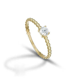 Anello Solitario Dana L’Or 9 Carati