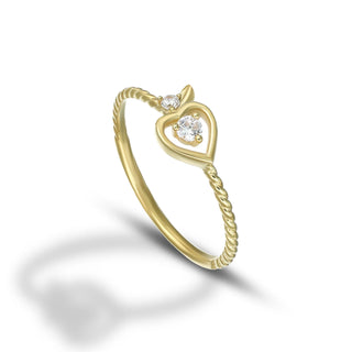 Anello Apple Heart Dana L’Or 9 Carati