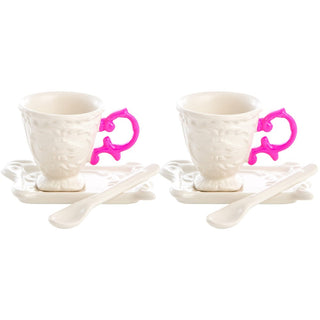 Set 2 Tazzine da Caffè "I-Wares" Seletti h.7 cm.