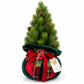 Alberello di Natale "Emozioni di Natale" Fiori di Lena h.45 cm.