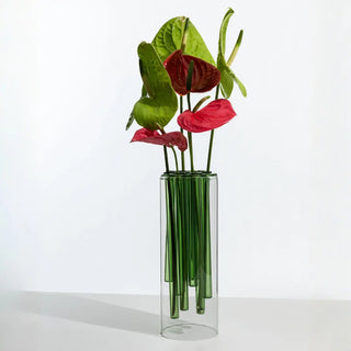 Vaso Verde "Jelly" Ichendorf Milano h. 30 cm.