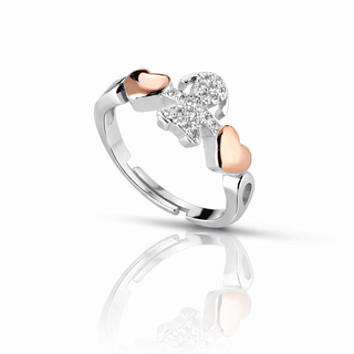 Anello Bimba Regolabile In Argento925%