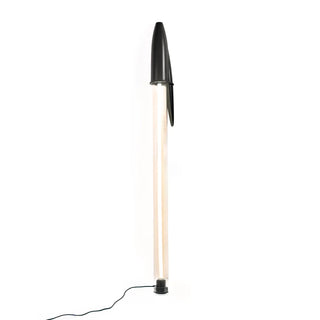 Lampada Bic Nera Seletti h. 178 cm.
