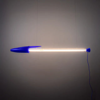 Lampada Bic Blu Seletti h. 178 cm.