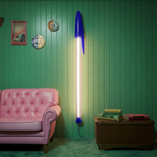 Lampada Bic Blu Seletti h. 178 cm.