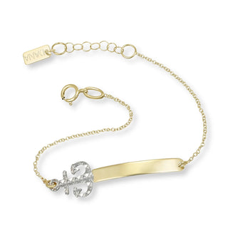 Bracciale Baby Petit Shiny Dreams Ancora Dana L’Or 9 Carati