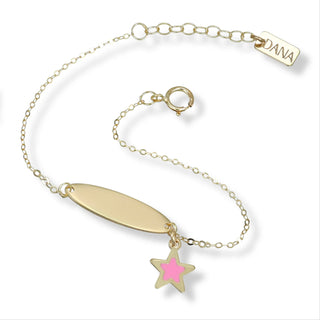 Bracciale Stella Pendente Dana L’Or 9 Carati