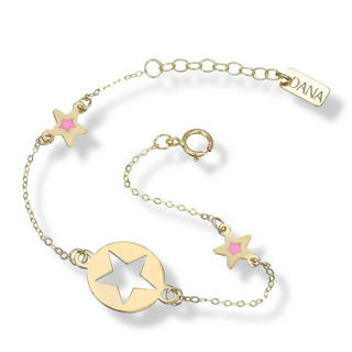 Bracciale Stelle Dana L’Or 9 Carati