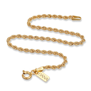 Bracciale Corda Laser Dana L’Or 9 Carati