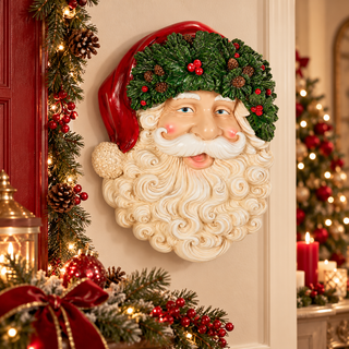 Decorazione Babbo Natale "Velvet Luxury" Nuvole di Stoffa 35.5x12x45.5 cm