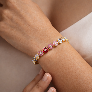 Bracciale Flowers Rainbow