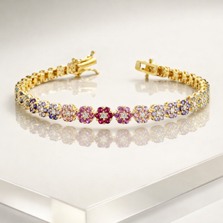 Bracciale Flowers Rainbow