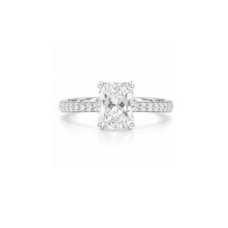 Anello Solitario Diamanti in Oro 18 kt. Giorgio Visconti