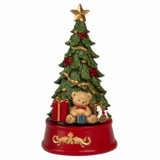 Carillon Albero di Natale con Doni Paben h.19.2 cm.