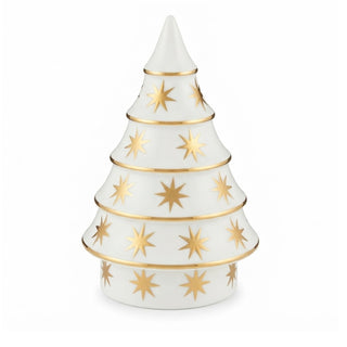 Carillon Albero di Natale con Stelle h.23 cm.