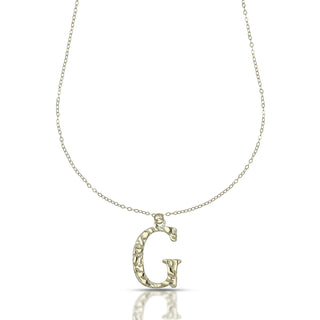 Collana con Lettera Dana L’Or 9 Carati