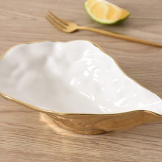 Bomboniera Small Oyster Bowl "Mascali" Pampa Bay 11.5x19 cm.