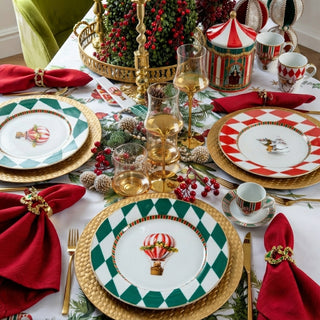Set Piatti Xmas Circus 36 pz. Fade Maison