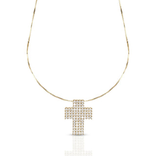 Collana Croce "Prisma Petit" Dana L’Or 9 Carati