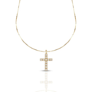 Collana Croce "Prisma" Dana L’Or 9 Carati